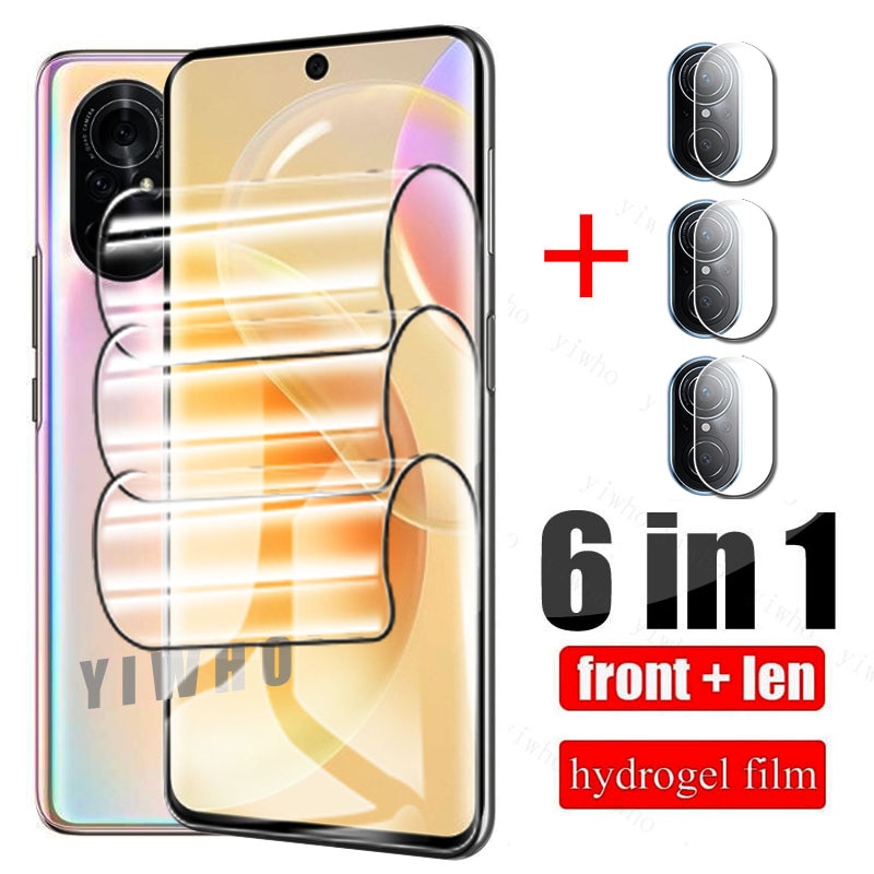 999D Hydrogel Film For Huawei Nova 8 Explosion-Proof Screen Protectors Hauwei Huawey Nova8 8i 9 9 Pro 9Pro Camera Tempered Glass