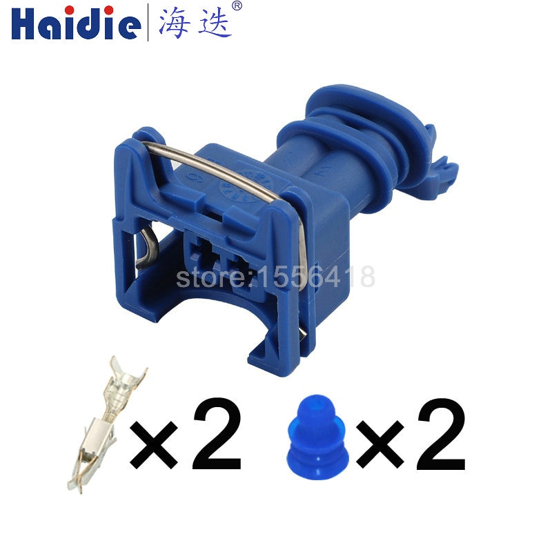 1-50 sets 2 Pins Female Socket Housing JPT Connector 282762-5 282189-5