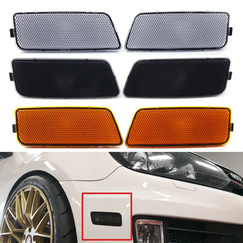 1 Pair Left Right Car Front Bumper Turn Signal Bezel Side Marker Light Housing For VW Golf MK6 GTI 2009-2013 5K0945071 5K0945072