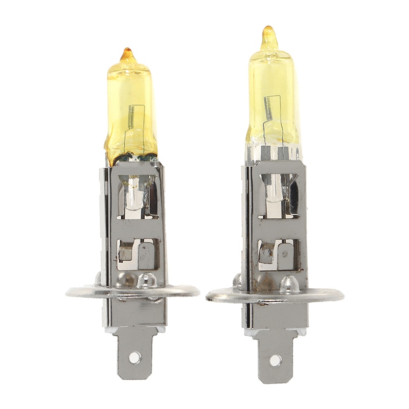 Car Halogen Lamps UV Protection UV Quartz Tube Glass H1 55/100W Xenon Quartz Halogen Bulbs All Weather Hid Fog Light Headlamps