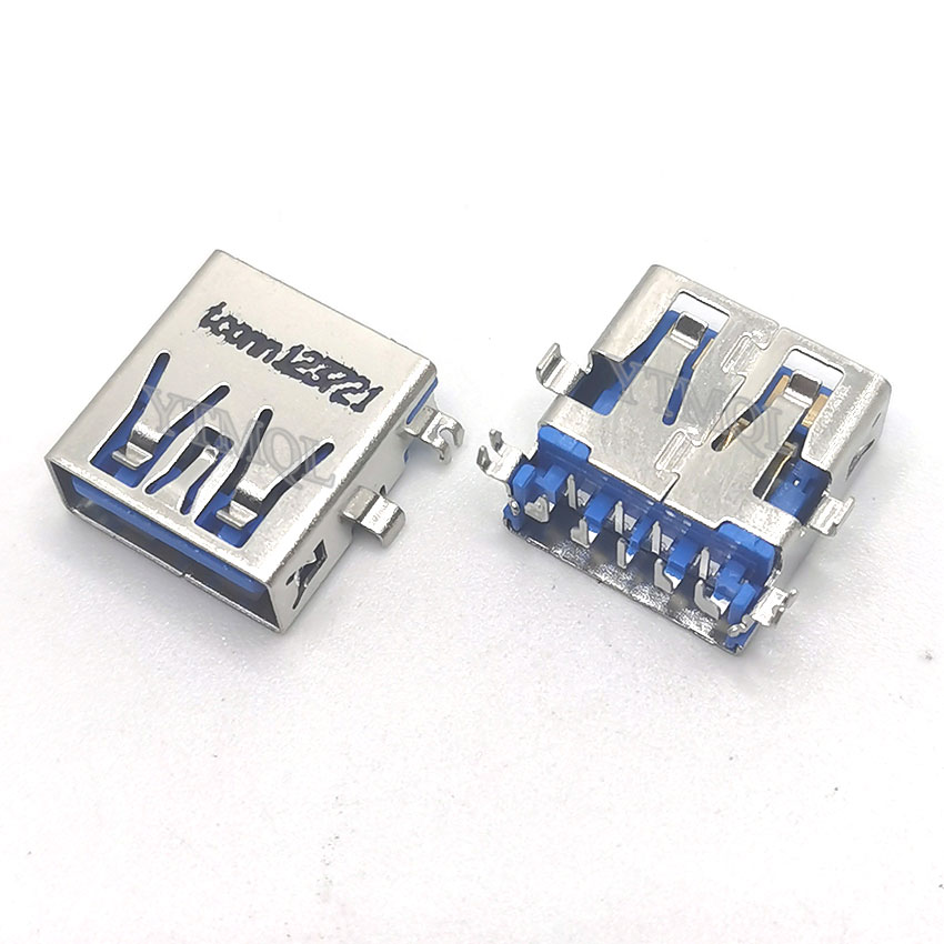 2PCS/Lot for Toshiba Satellite C850 L850 L850D C850D C50D C55D Series for Samsung/HP/Lenovo 14mm Female USB 3.0 jack Connecto
