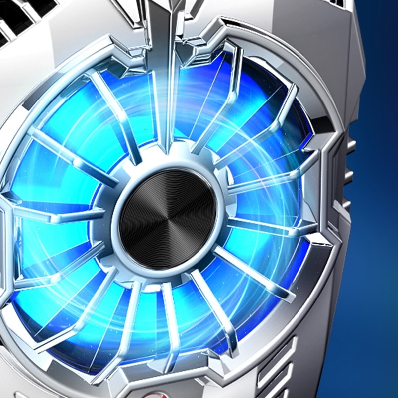 Phone Cooler Portable Active Cooling Fan Cell Phone Radiator Semiconductor Heatsink for Watching Vedio & Playing Games