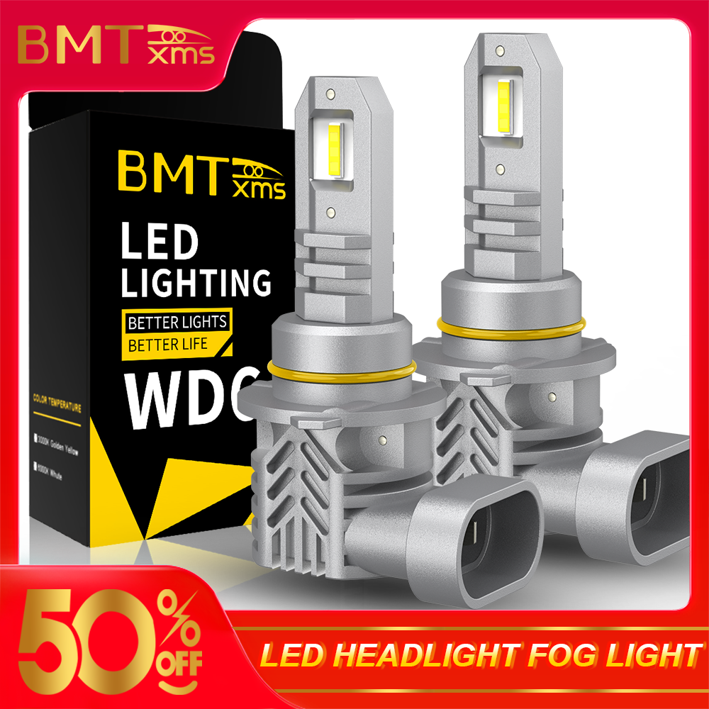 2pcs Canbus H8 LED H10 H11 Led Fog Lights H9 H16JP Car Driving Lamp 9005 HB3 9006 HB4 Auto Bulbs For Lada Skoda BMW Toyota Ford