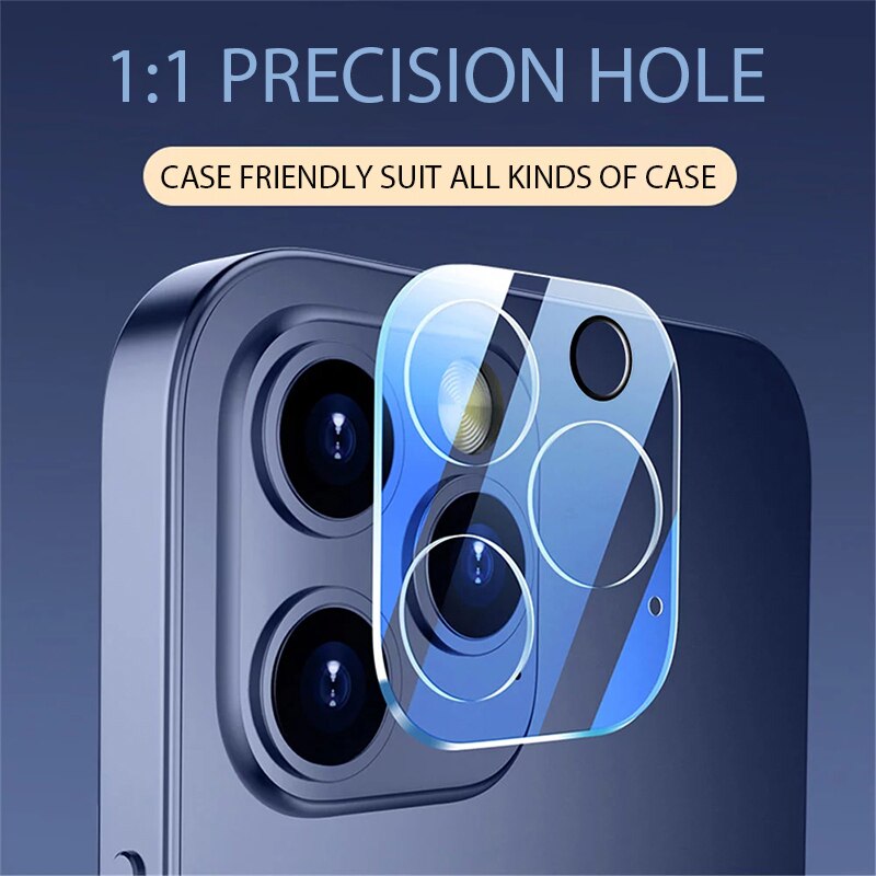 Luxury Back Camera Lens For iPhone 13 12 11 Pro Mini Max Screen Protector Original Lens Protection Glass Not Film Tempered Glass