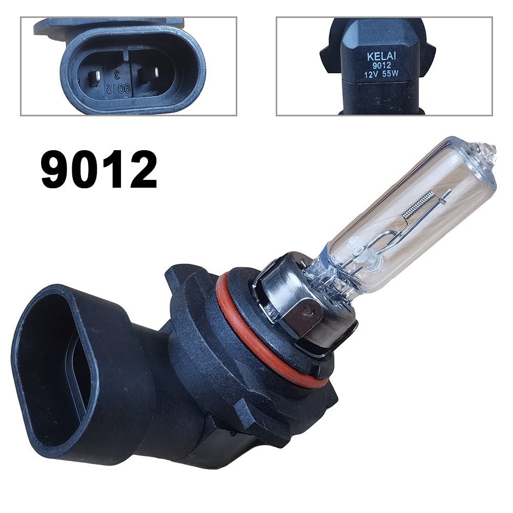 Car Halogen Bulb High Power 55W Yellow White Light 9012 LL Car Fog HIR2 Head Lamp Light Parking 12V