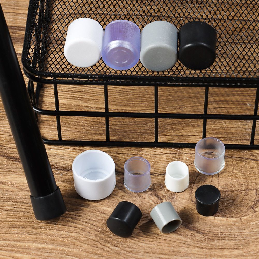10 Pcs Chair Leg Caps New Rubber Feet Protector Pads Plastic Pipe Covers Furniture Table Covers Hole Plugs Non-Slip Dust Covers