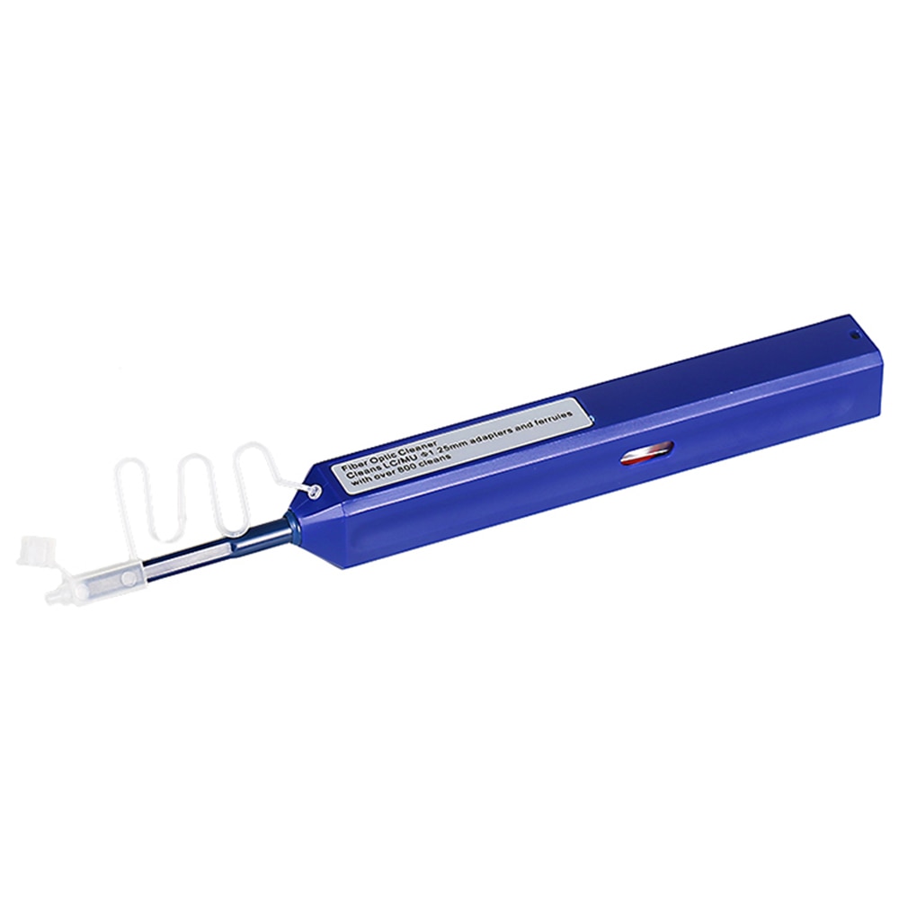 Optical Fiber Communication tools one Click 1.25mm LC Connector Fiber Optic Cleaner with 900+ cleanings per unit