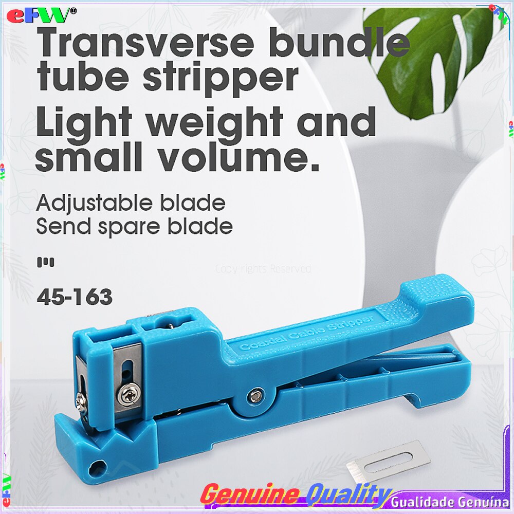 1 piece 45-162 45-163 45-165 Optical Fiber Jacket Stripper 45-163 Stripper / Fiber Optic Stripper/Cleaver/Slitter