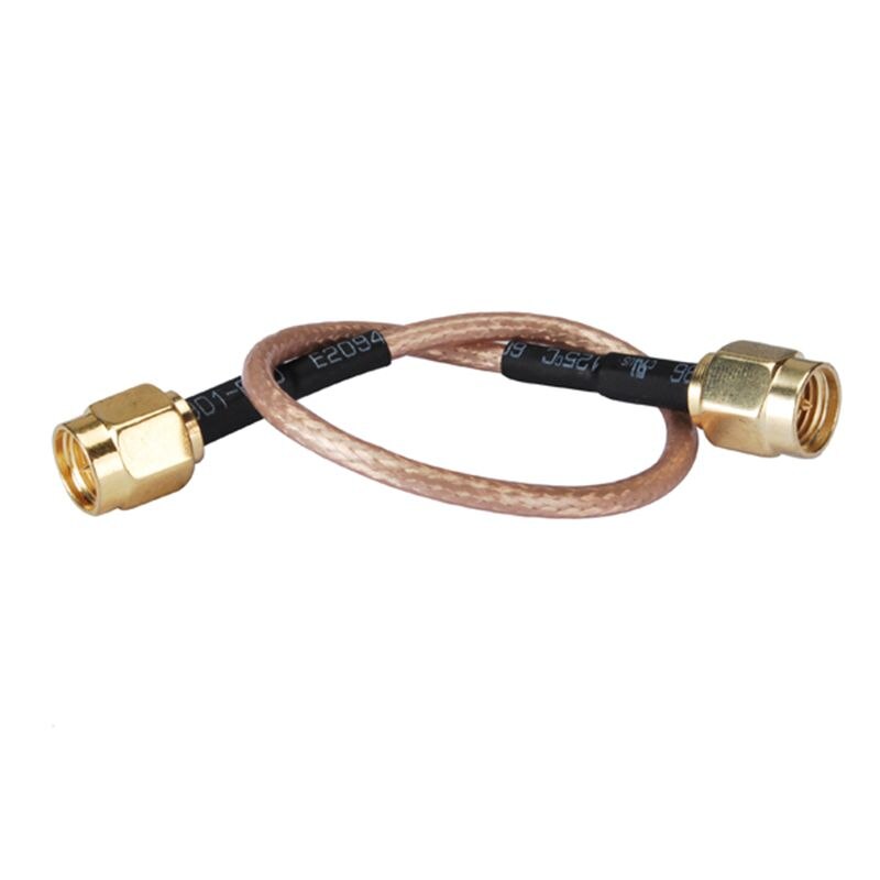 Superbat 5pcs SMA Male to Plug RG316 20cm Cable Assembly for Wifi Router RF Coaxial Cable