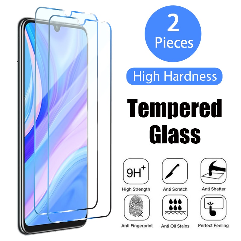 3PCS 2PCS Screen Protector for Huawei P30 P40 P20 Mate 20 Lite Y6 Y7 Tempered Glass on Huawei P Smart Z 2019 2021 Nova 5T Glass