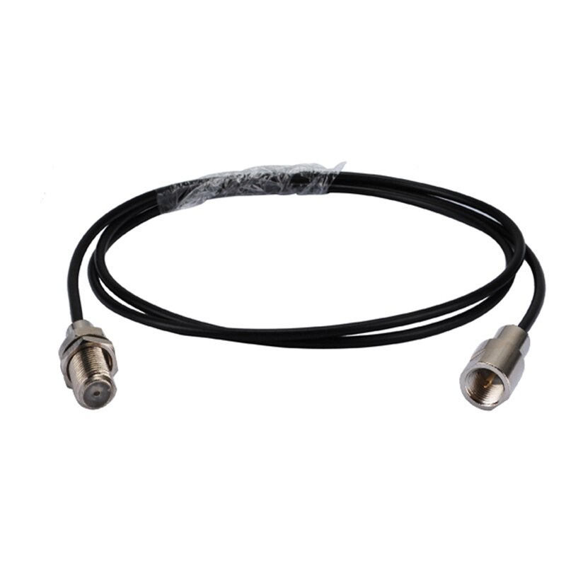 Superbat FME Male Straight to F Female Bulkhead Straight Pigtail Cable RG174 15cm for Wireless