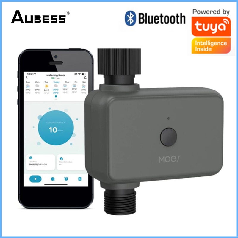 Smart Garden Watering Timer Bluetooth Automatic Drip Irrigation Controller Smart Water Valve Garden Watering System