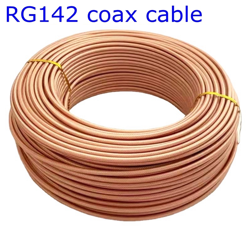 RG142 RG-142 SFF-50-3 Double Shielded RF Coaxial Cable Adapter Connector Coax RG142 Cable 50 Ohm High Quality
