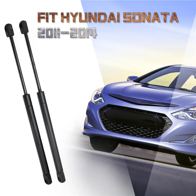 2pcs Car Front Hood Gas Lift Supports Struts Shocks Dampers For Hyundai Sonata 2011-2014 Accessories OEM SG367017