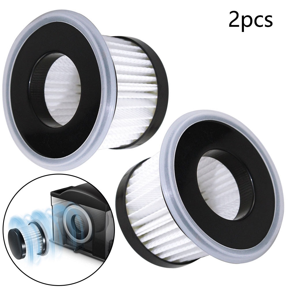 2PCS Vacuum Filters Replacement For Xiaomi Deerma CM300S CM400 CM500 CM800 Robot Vacuum Cleaner Parts Dust Mite Hepa Filters