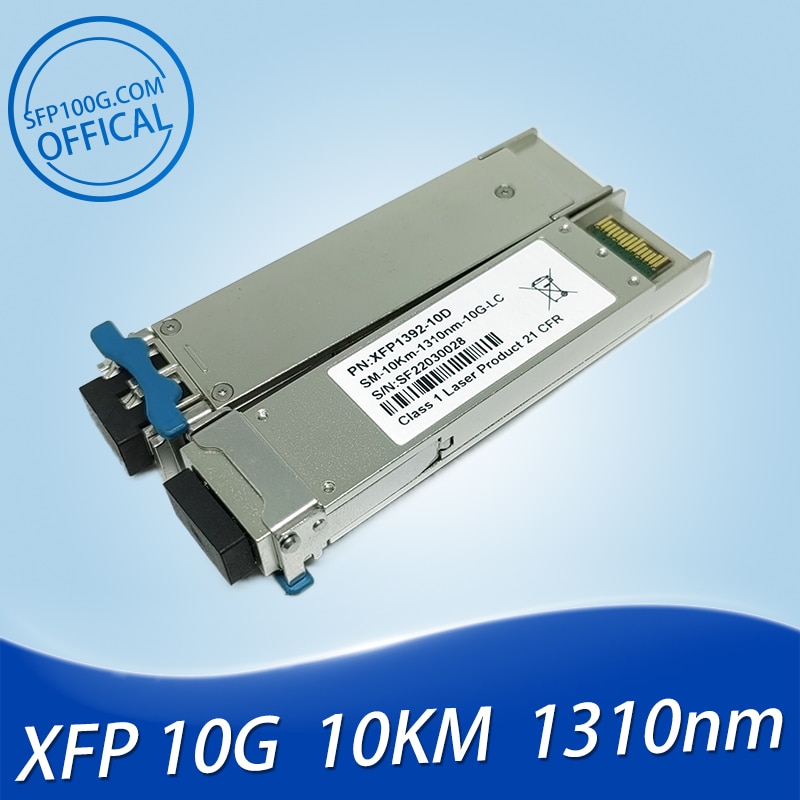 Infinera TOM-10G-SR1 TRX100044 Juniper EX-XFP-10GE-LR SRX-XFP-10GE-LR XFP-10GE-LR XFP-10G-L-OC192-SR1 10KM Transceiver Module