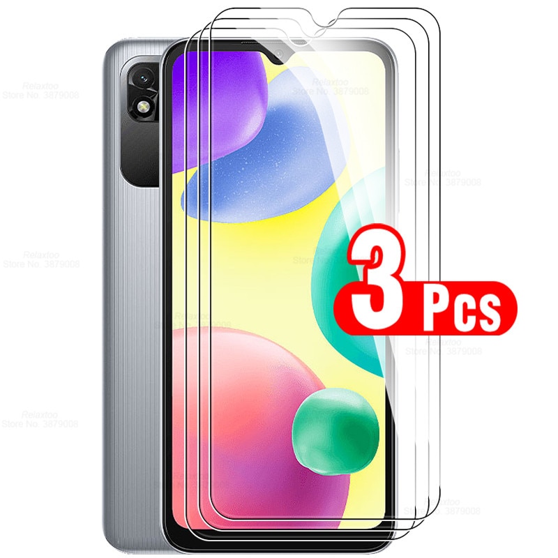 3Pcs protective glass for xiaomi redmi 10a 10 a A10 6.53'' xiomi redmy 10A glasses tempered screen protectors armor sa
