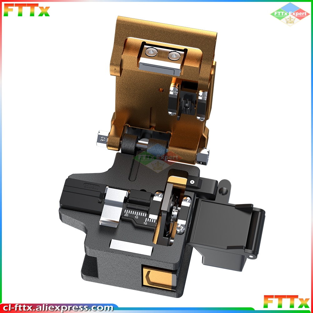 Handheld Optical Fiber Cleaver FC-30 Double Fixture Standard Less than 0.5 Degrees (48000 times blade life)