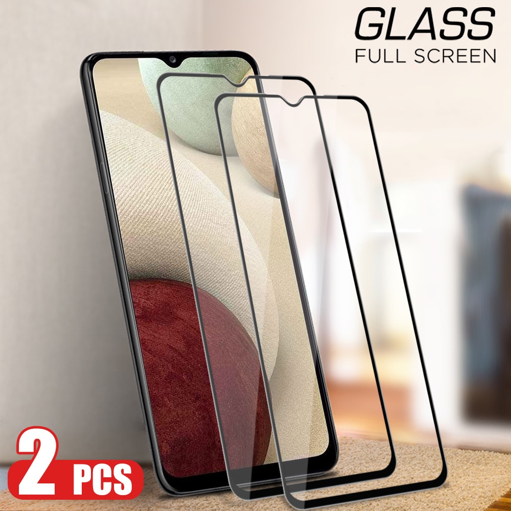 2pcs Protective Glass for Samsung Galaxy A20 A30 A10 A50 S A20E A01 A31 A41 A21S M 10 20 30 32 A12 A52 A72 M52 5G Tempered Glass