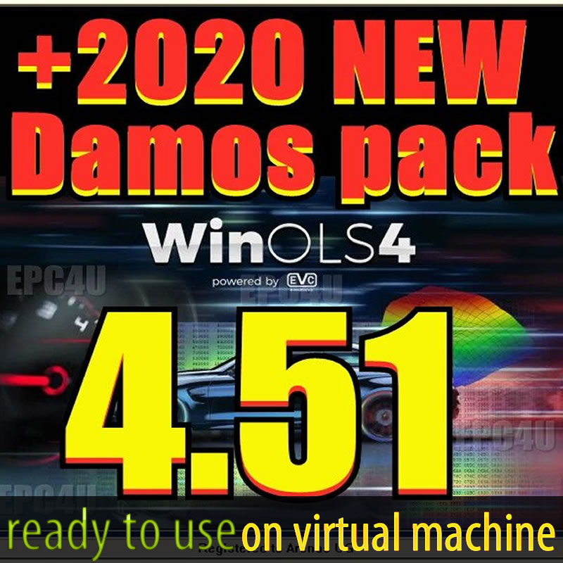 2021 Newest WinOLS 4.51 With Plugins +2020-2021 WinOLS Damos + Tutorial Videos