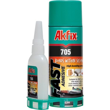 Akfix 705 Mdf Kit Fast Adhesive Fast and Strong Easy Apply Quick Repair fast adhesive glue Repair Assembly Strength Adhesion