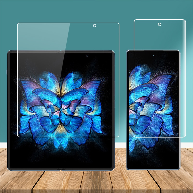 For vivo X Fold XFold Plus xfoldplus 5G 8.03" Clear TPU / Matte Anti-Fingerprints Hydrogel Full Cover Soft Screen Protector