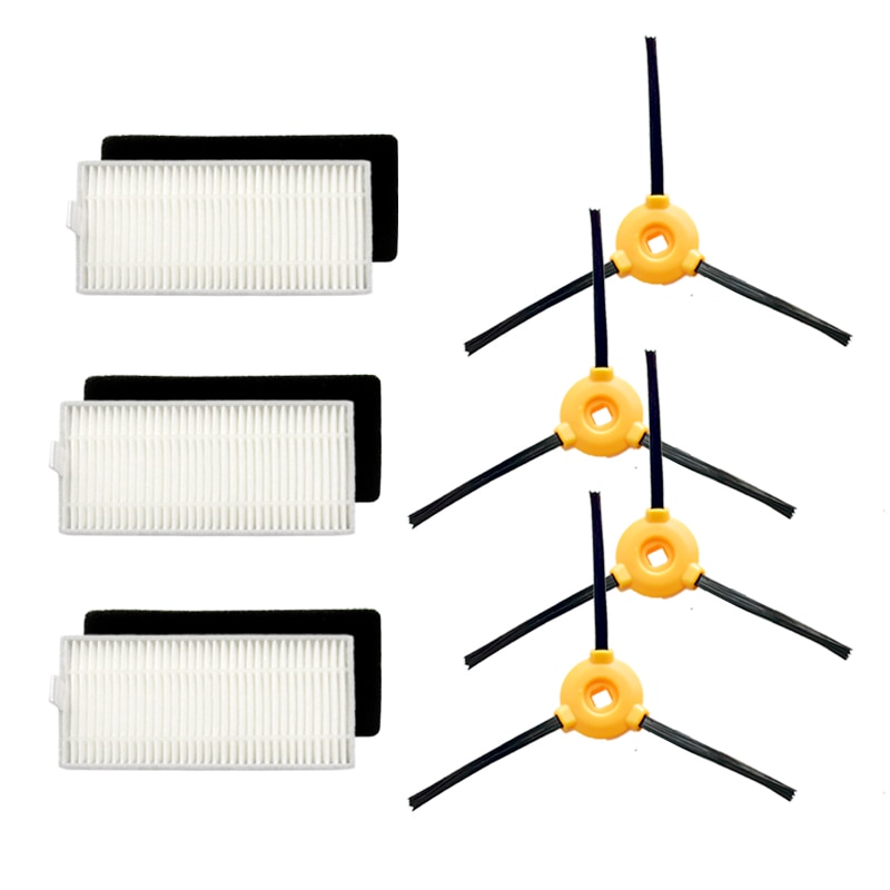 For Conga Excellence 990 Robot Vacuum Main Roller Side Brush Hepa Air Filter Mop Cloth Replacement For Cleaner Accessories Spare