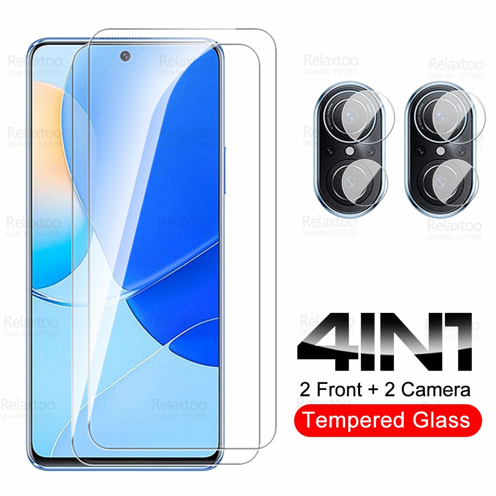 4in1 Camera Protective Glass For Huawei Nova 9SE Tempered Glass On Hauwei Nova 9 SE Nova9 SE Nova9SE Screen Protector Cover Film