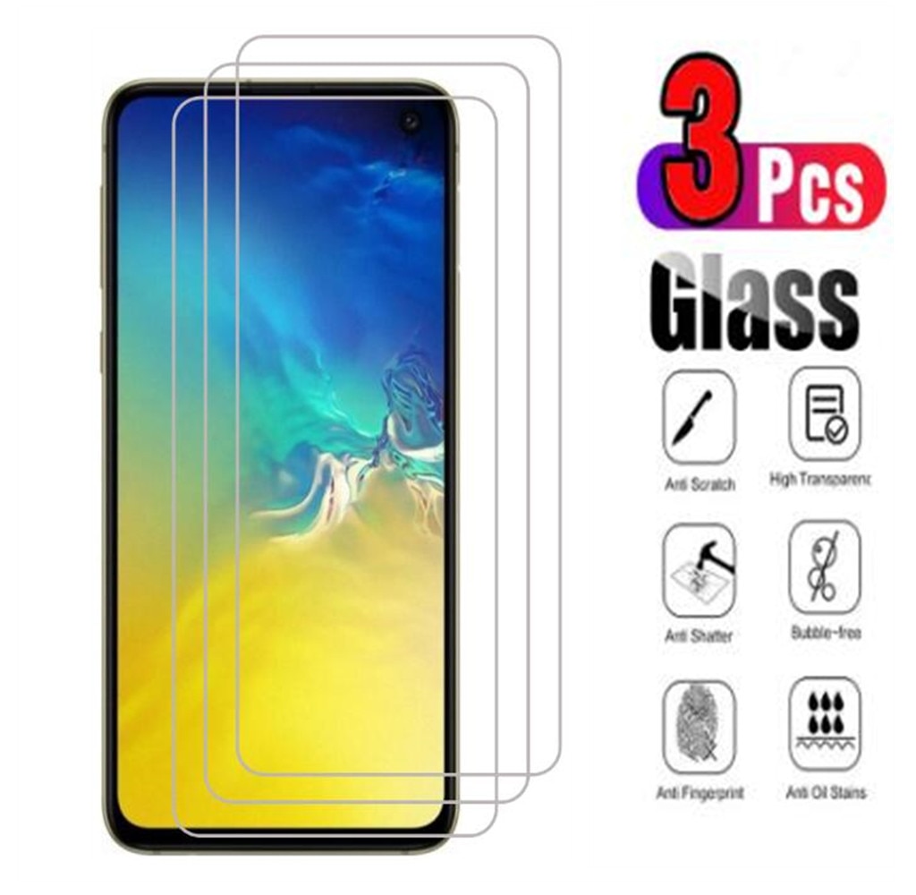 3Pcs S10e Tempered Glass For Samsung Galaxy S10e Screen Protector For Samsung Galaxy S10e Protective Glass Film