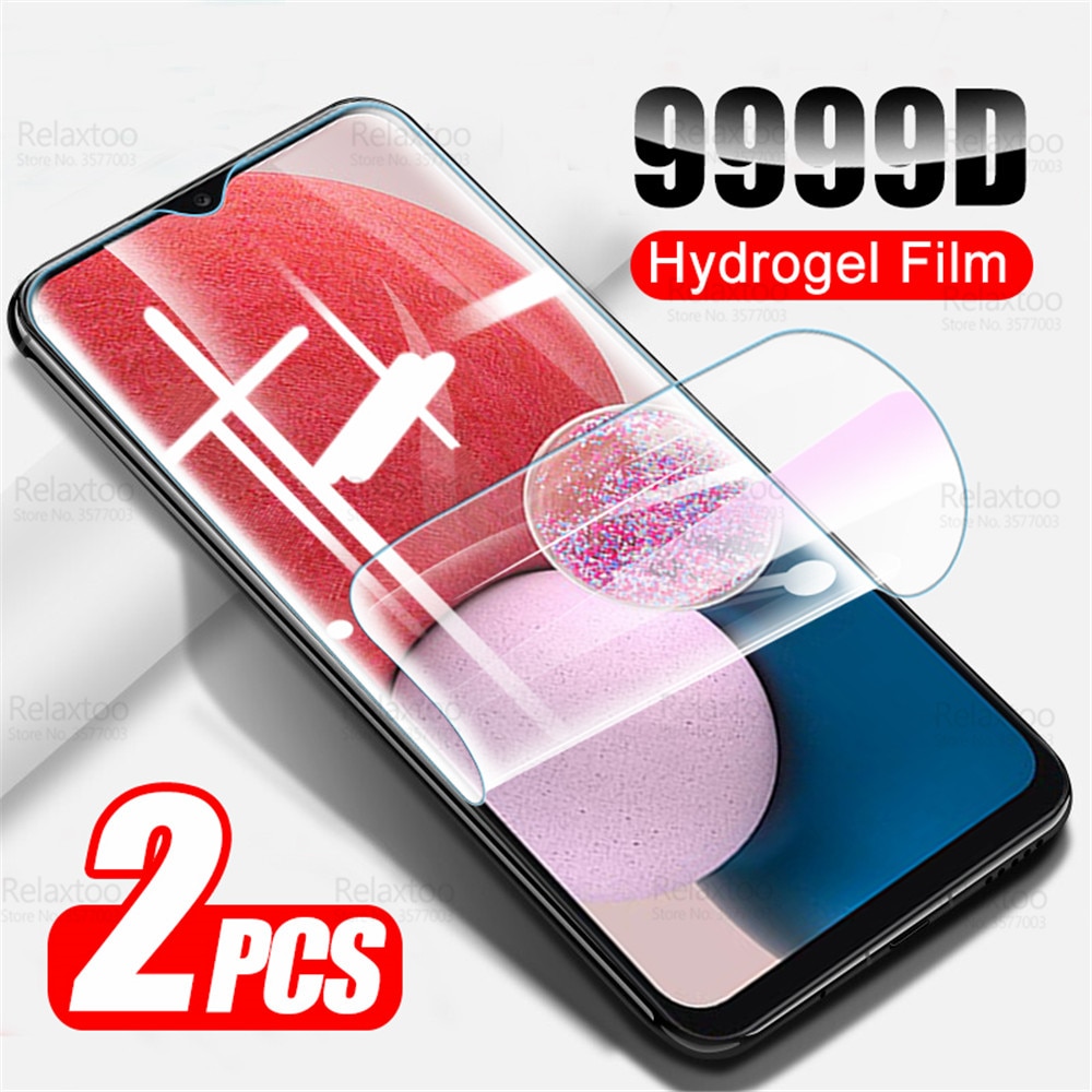 For Samsung Galaxy A13 Hydrogel Film 2Pcs Full Curved Protective Film For SamsungA13 4G 6.6" SM-A135F Screen Protector Not 