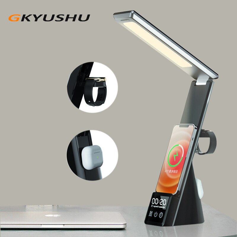 Wireless Magnetic Night Light Charger Samsung Huawei Xiaomi Mobile Phone Accessories Integrated Wireless Charger