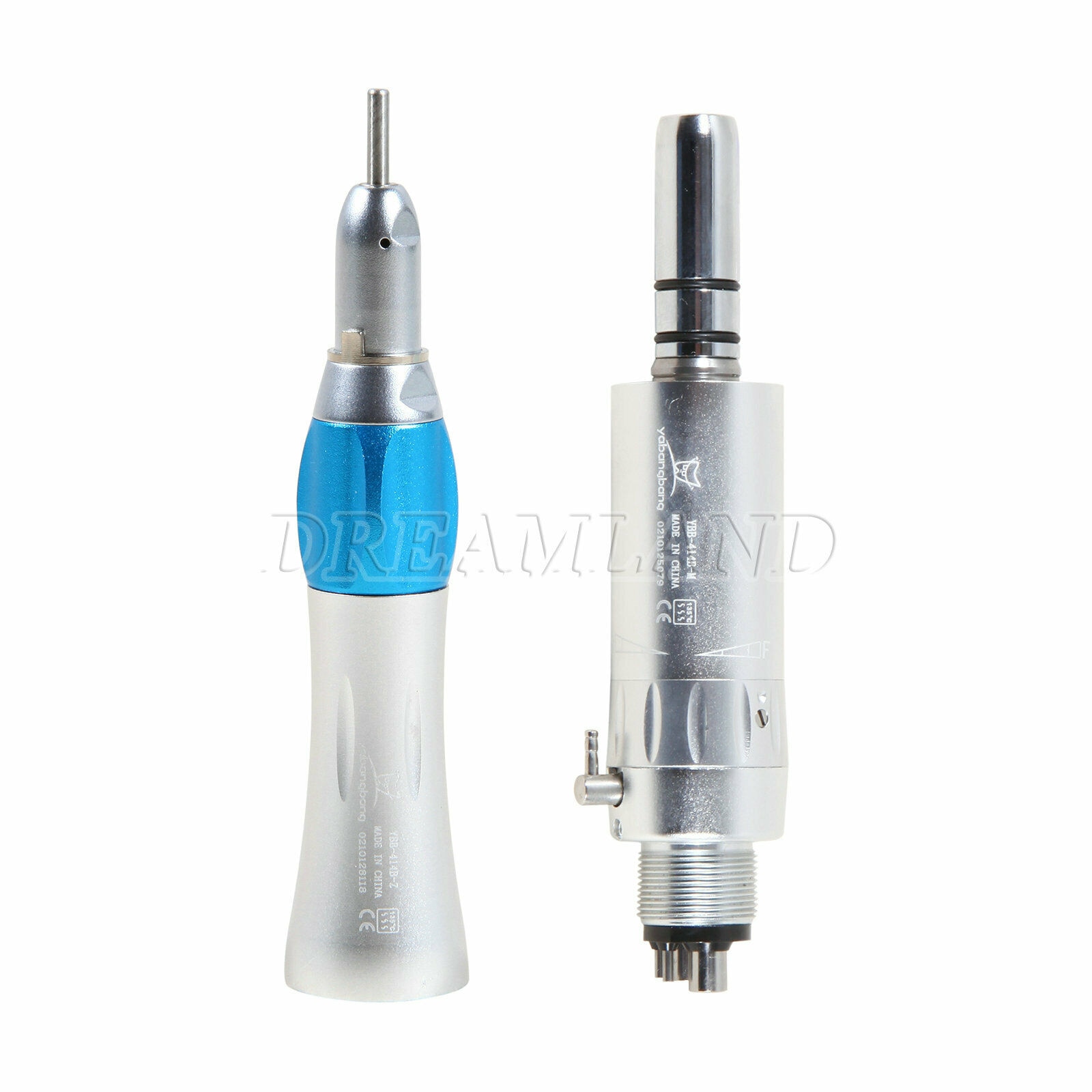 NSK Style Dental Slow Low Speed Handpiece Straight NoseCone + Standard E-Type 4Hole Air Motor