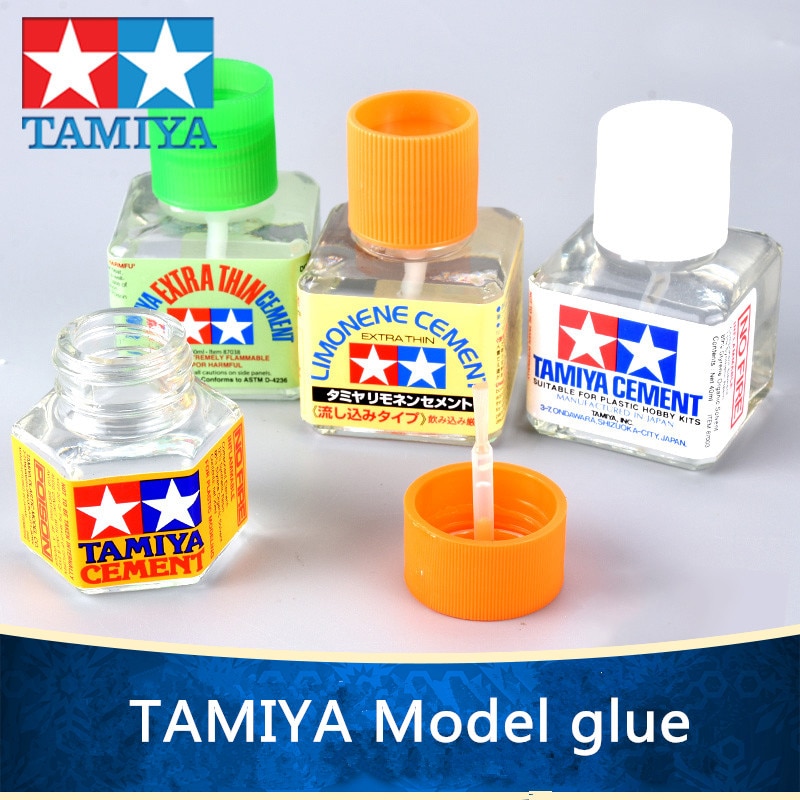 Glue Model Making Reinfor Tamiya Cement Limonene ExtraThin Quick Setting ABS Plastic Hobby Kit DIY Drying 100% Original Gundam