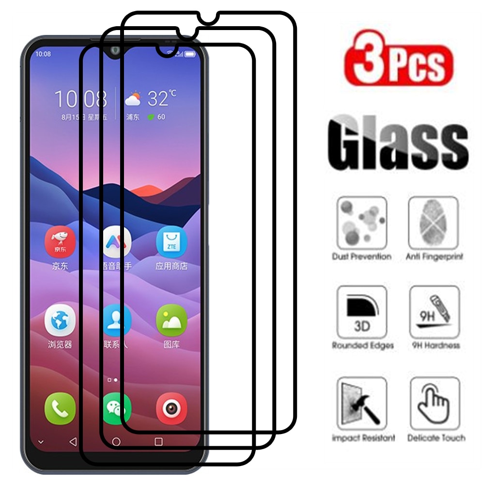 Full Cover Full Glue Tempered Glass For ZTE Blade V2020 Smart Screen Protector protective film For Blade V2020 Smart glass