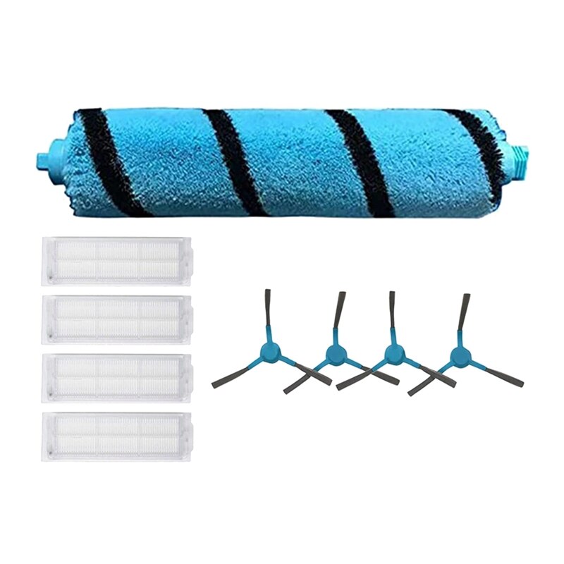 Main Roller Brush Side Brush Fit For Cecotec Conga 3490 4090 Vacuum Cleaner Cleaning Vacuum Cleaner Parts
