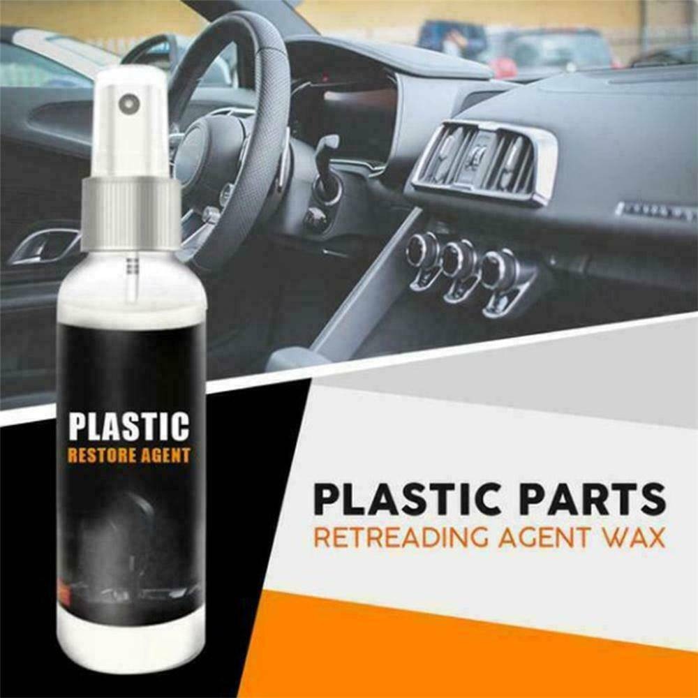 30ML Interior Plastic Restore Agent Wax Retreading Agent Renewed Plastic Restore Repair Fluid Car Refurbishing Agent Accessories