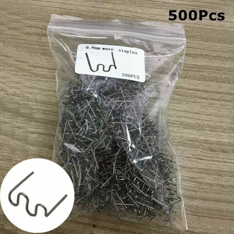 500Pcs Pre-Cut Staples Accessory Car Hot Staples Parts Repair Replaces