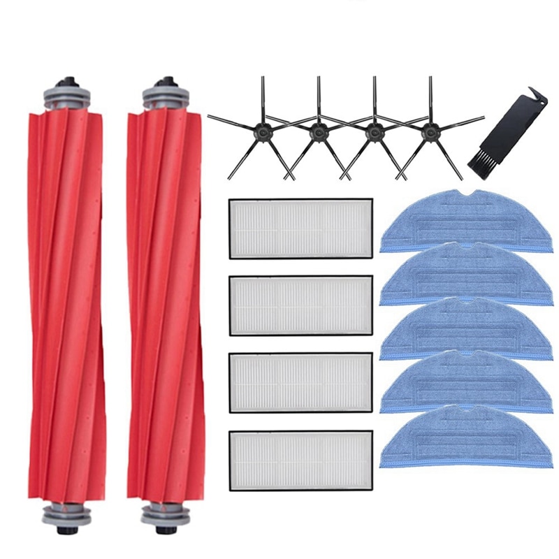 16PCS High Quality Hepa Filter For Xiaomi Roborock T7S T7 Plus T7S Plus S7 Mopping Cloth Spare Parts