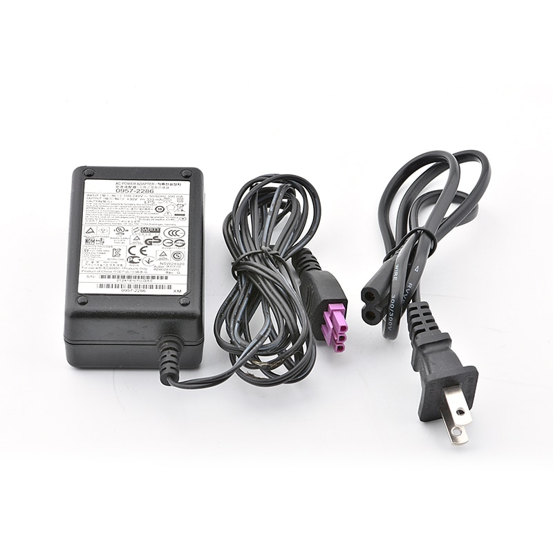 0957-2286 0957-2290 0957-2398 AC Power Adapter Charger 100-240V 50/60Hz 300mA 30V 333mA for HP Deskjet 1050 1000 2050 2000 2060