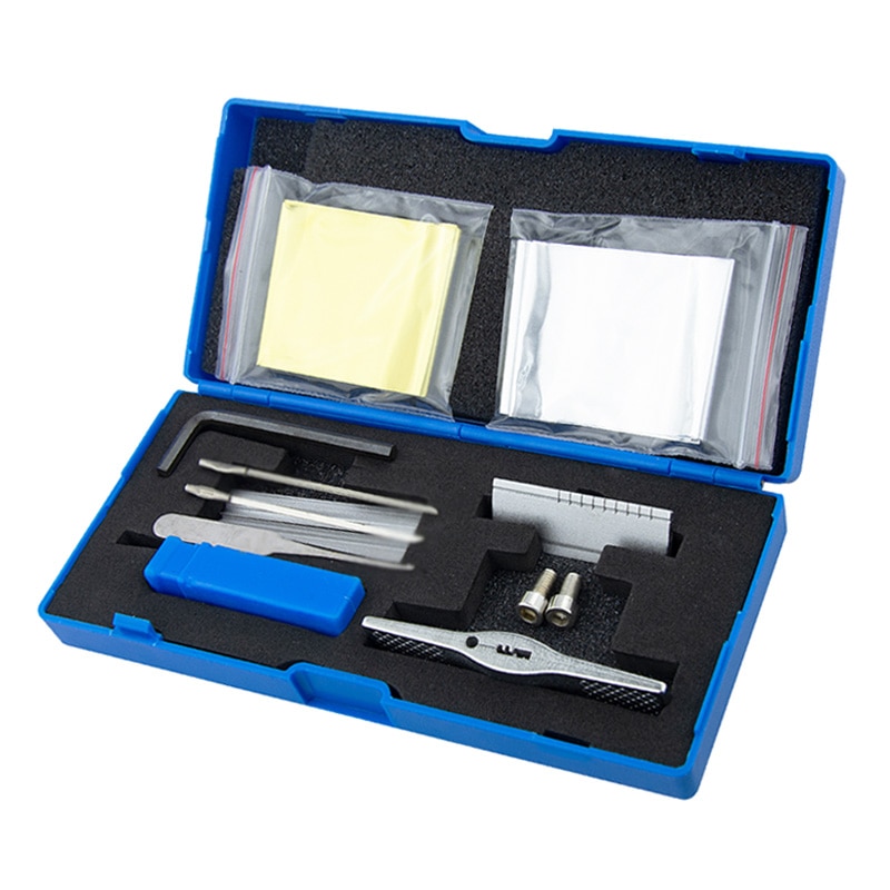 Metal tool Tin Foil Locksmiths Tools Set Repair Tool For HUK Flat-mouth One-character Flat-mouth Tin Foil Tools Kits