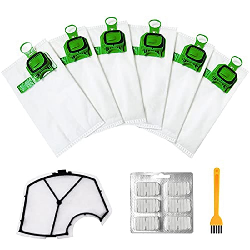Hot For Kobold Vacuum Cleaner Bag Kit Compatible For Vorwerk Kobold VK140 VK150