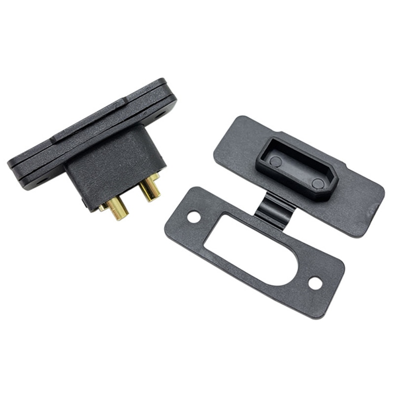 2Pcs Plug XT90E-M Male Head Dust Cover PVC Protective Sleeve Dust Cap Can Fix XT90 Dust Back Cover