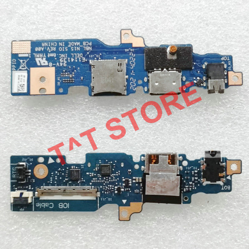 original NBL_N15_SIO FOR Dell Inspiron 15 7590 USB audio port IO board 9wd90 CN-09WD90 09WD90 well free shipping