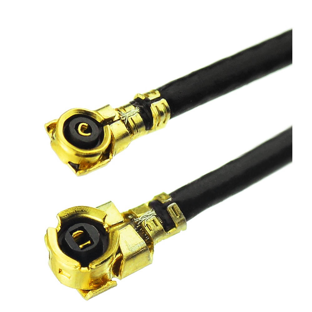 Superbat RF Coaxial Coax Cable Assembly U.FL Generation Female RA to U.FL four Generations Female RA 1.13MM 5cm