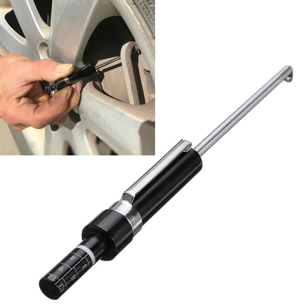 Vehicle Brake Pad Gauge Car Brake Pad Tester Measuring Tool Measurment Automotive Accessories Hand Tools
