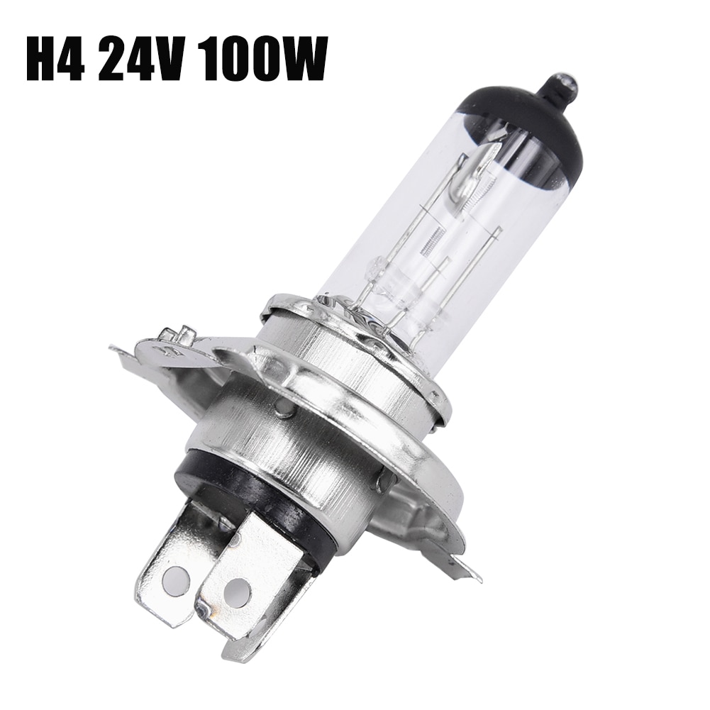 1pcs H4 24V 100W Yellow Light 3200K Car Headlight Halogen Lamp Quartz Texture Car Auto Fog Lights Car Work Light