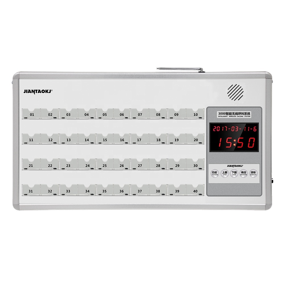 JIANTAO JT-3040 With 40 Buttons Emergency Button Wireless Nurse Calling System For Hospital Clinic Nursing Home