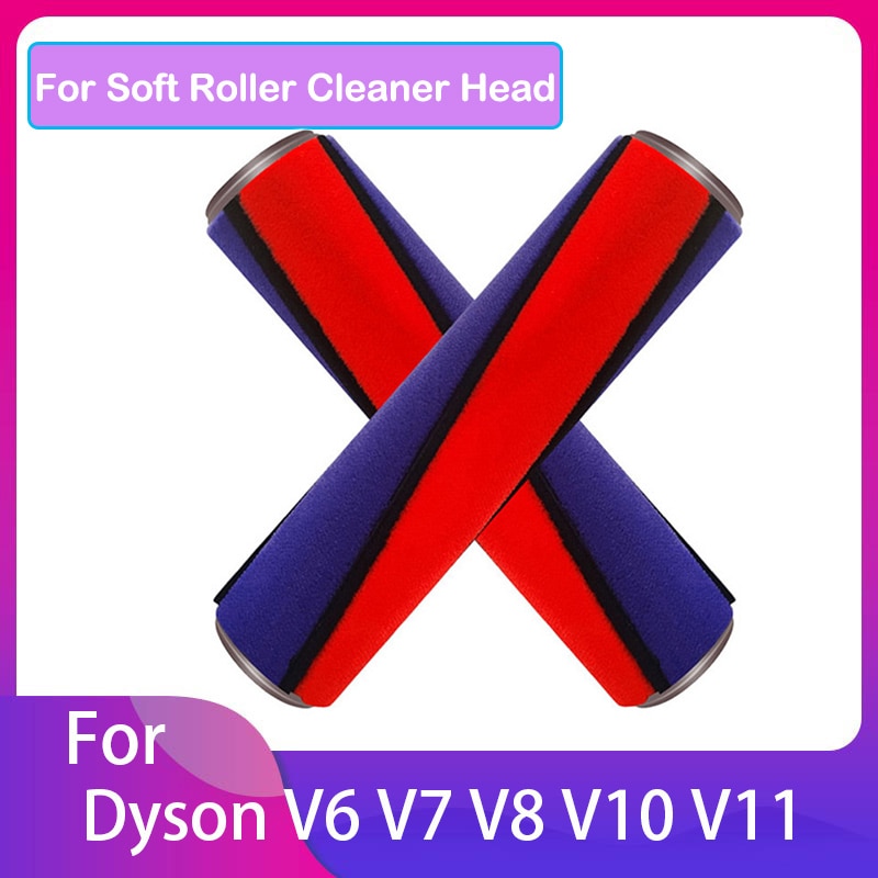 For Dyson V6 V7 V8 V10 V11 Vacuum Soft Roller Cleaner Head Main Brush Accessories Spare Replacement Parts Kit Pack