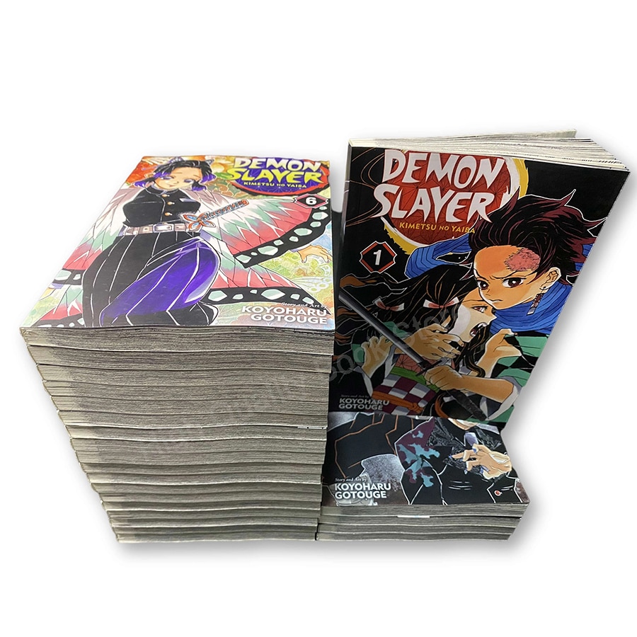 Mangas Anime Vol 23 Anime Demon Slayer Kimetsu no Vol 1-23 Yaiba Japanese Youth Fighting Hot Blood English Version manga books