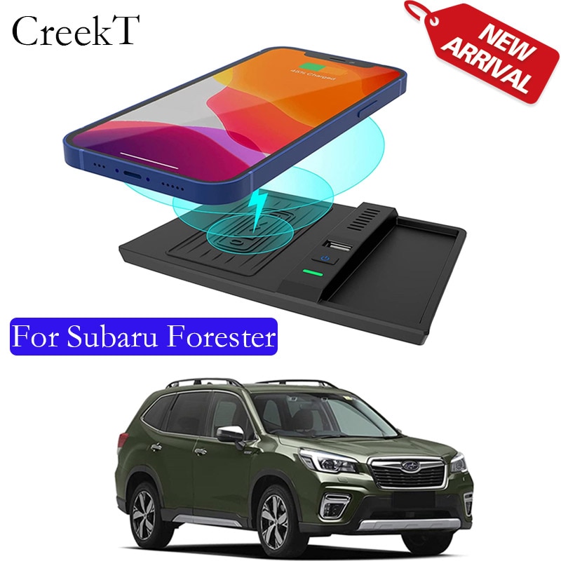 Wireless Charger for Subaru Forester Accessories 2019-2022 Crosstrek 2018-2022 Impreza 2017-2021 2017 2018 2019 2020 2021 2022